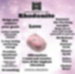 Thumbnail: Rhodonite heart Earings 