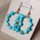 Thumbnail: Turquoise Howlite earings 