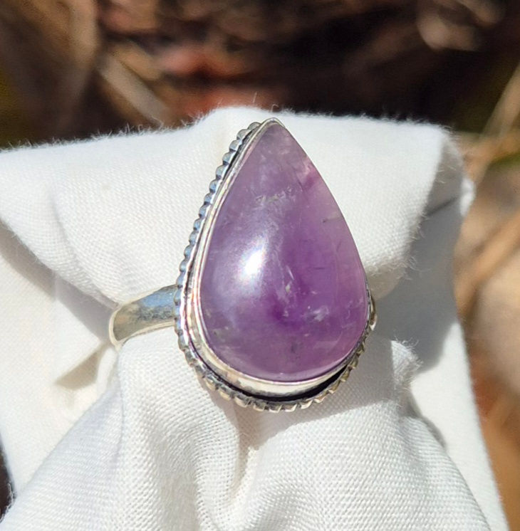 Thumbnail: Amethyst Ring Size U