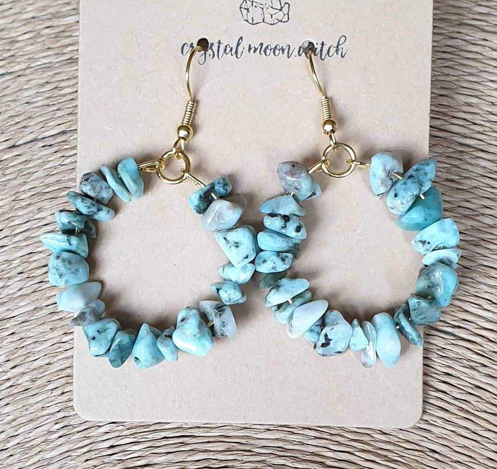 Thumbnail: Larimar earings 