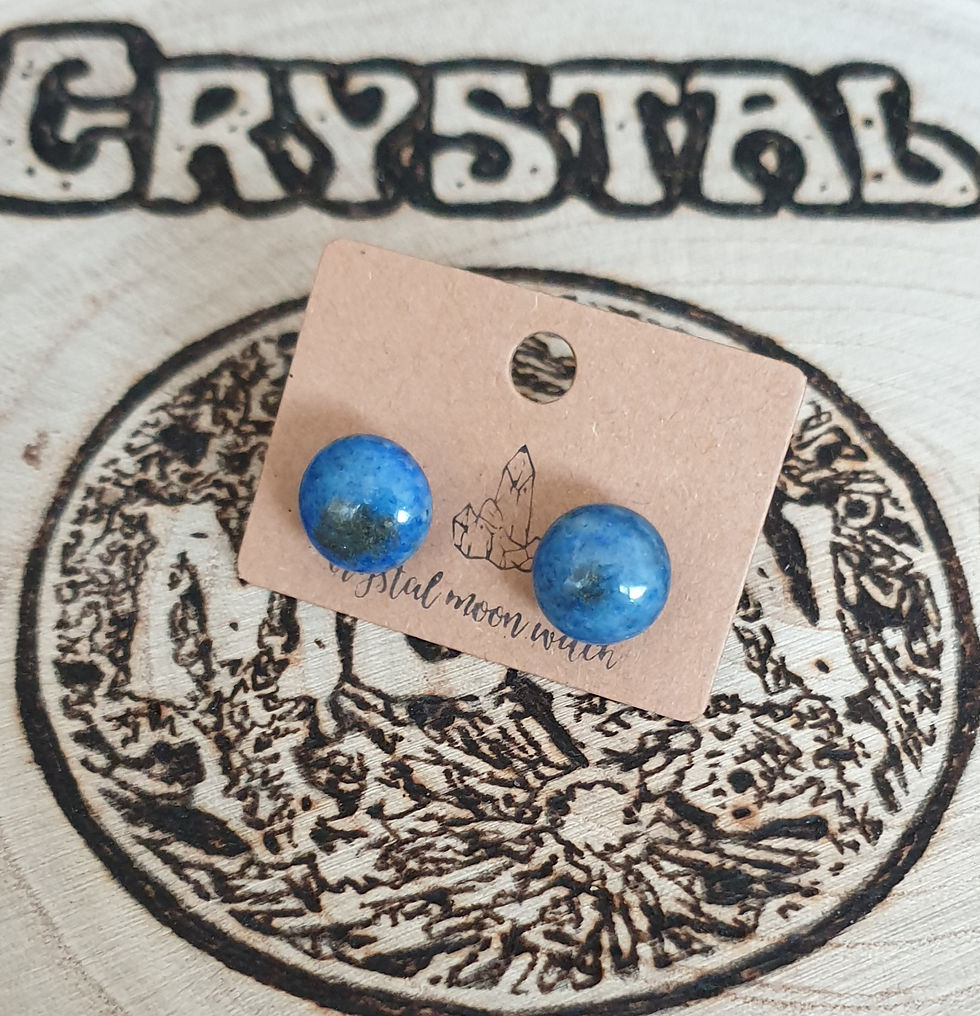 Thumbnail: Lapiz lazuli earings studs