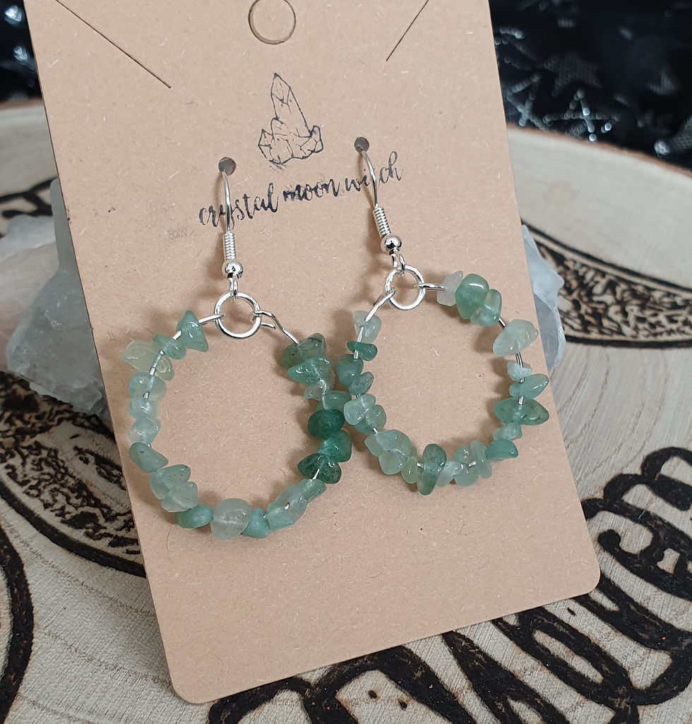 Thumbnail: Green Aventurine earings 