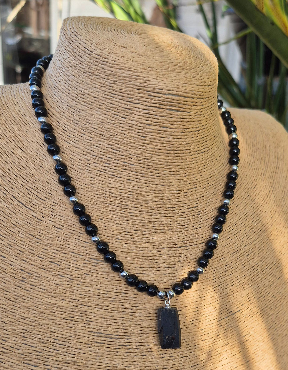 Thumbnail: Black Tourmaline Necklace 