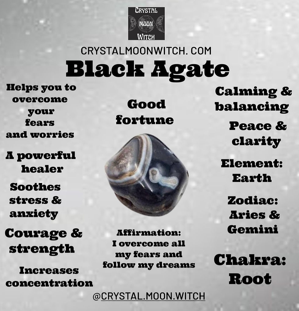 Thumbnail: Black Agate Necklace 