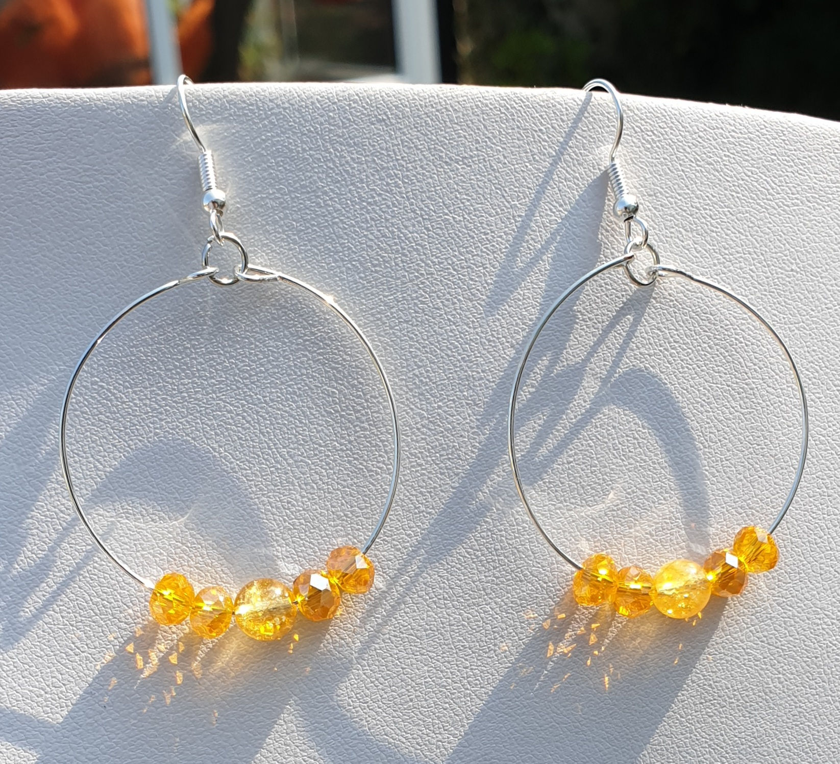 Citrine earings 