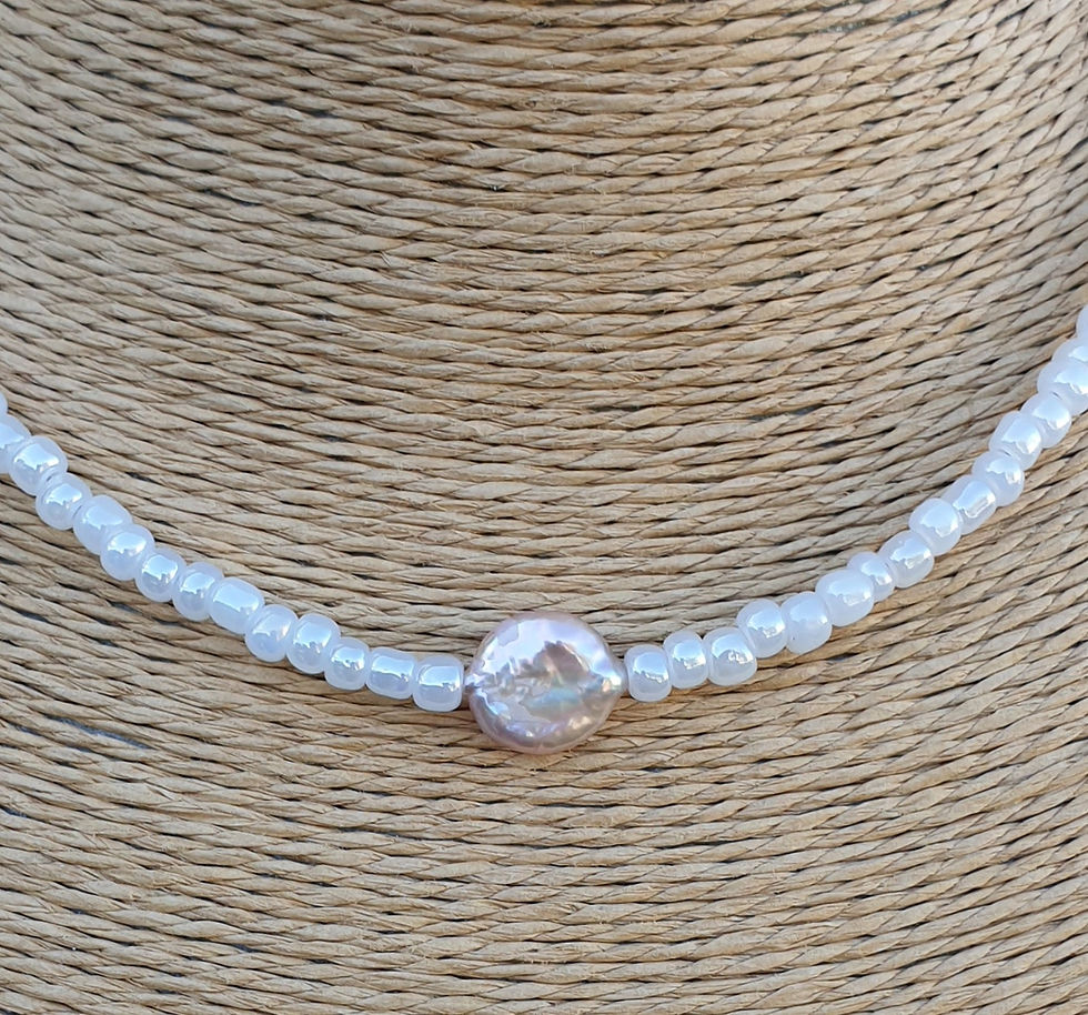 Thumbnail: Freshwater Pearl necklace 
