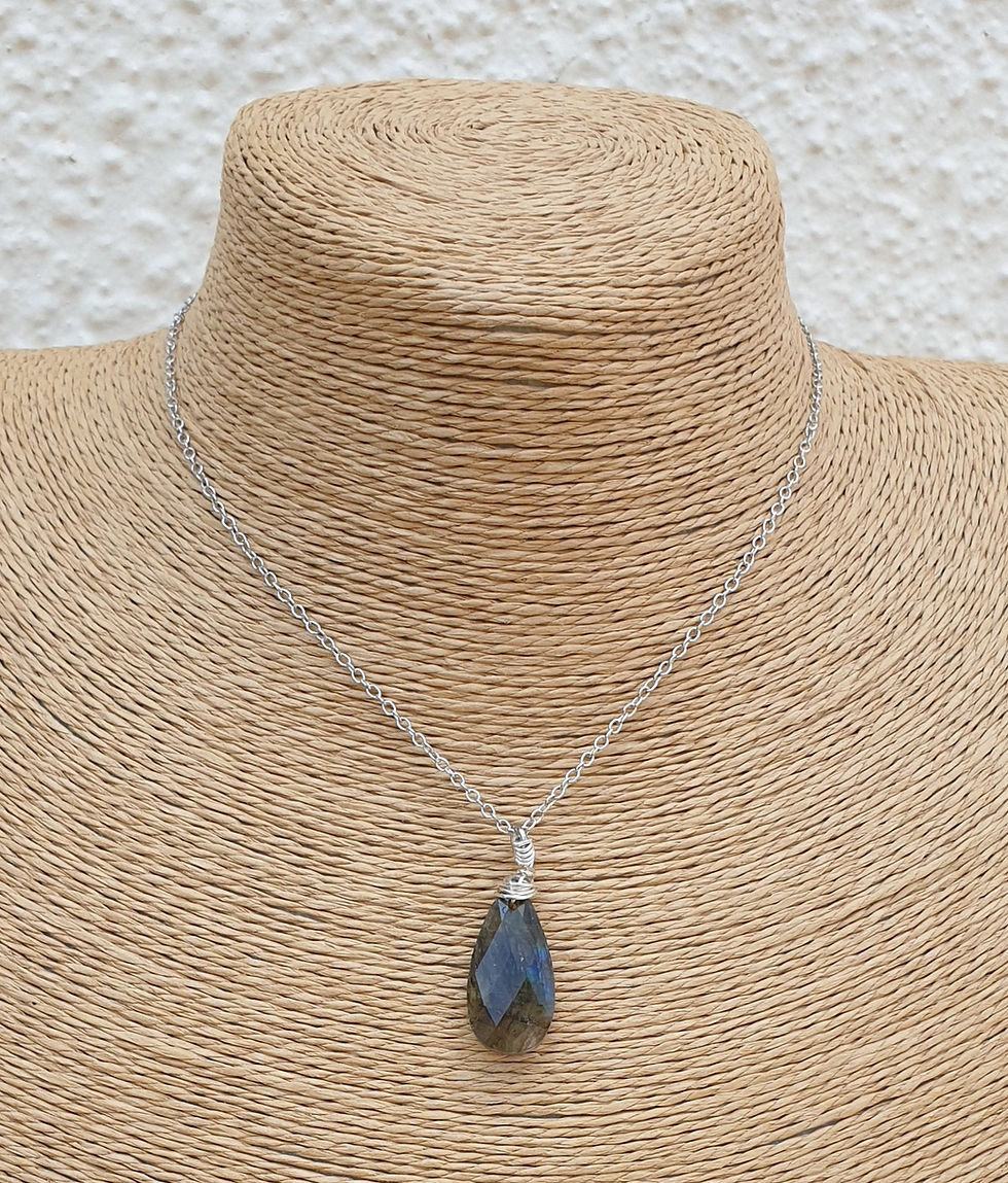 Thumbnail: Labradorite necklace 