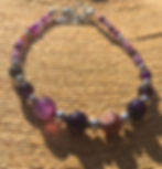 Thumbnail: Purple Agate Bracelet 