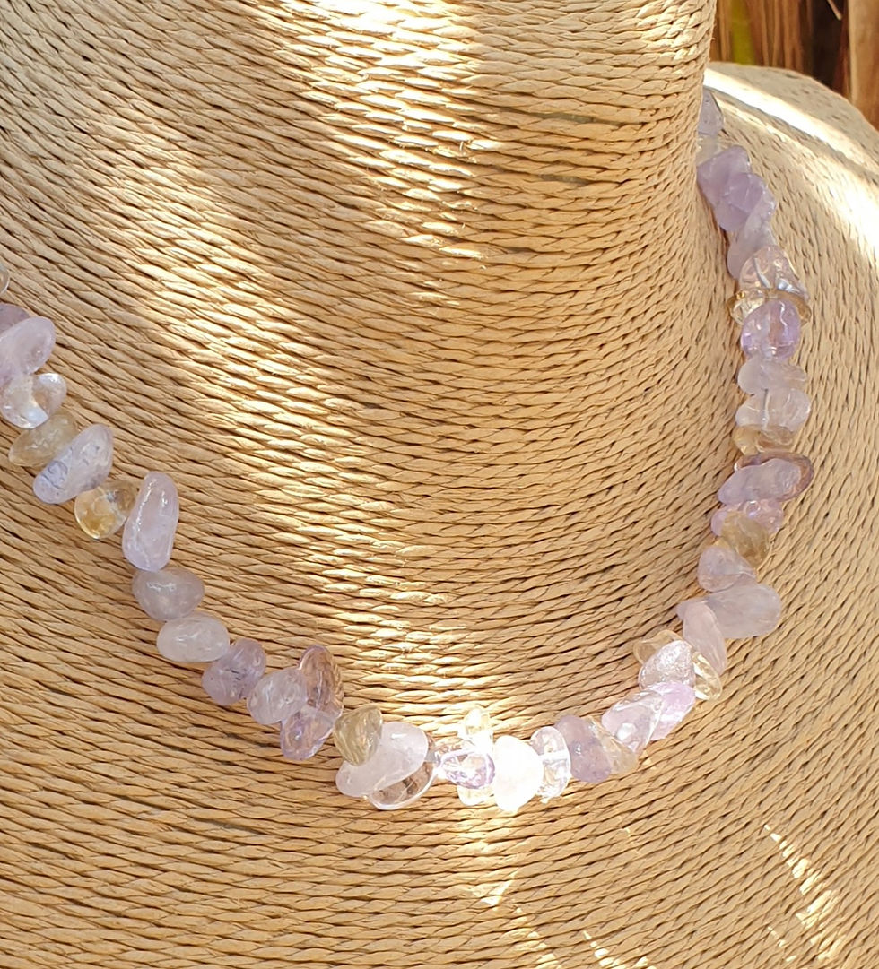 Thumbnail: Ametrine necklace 