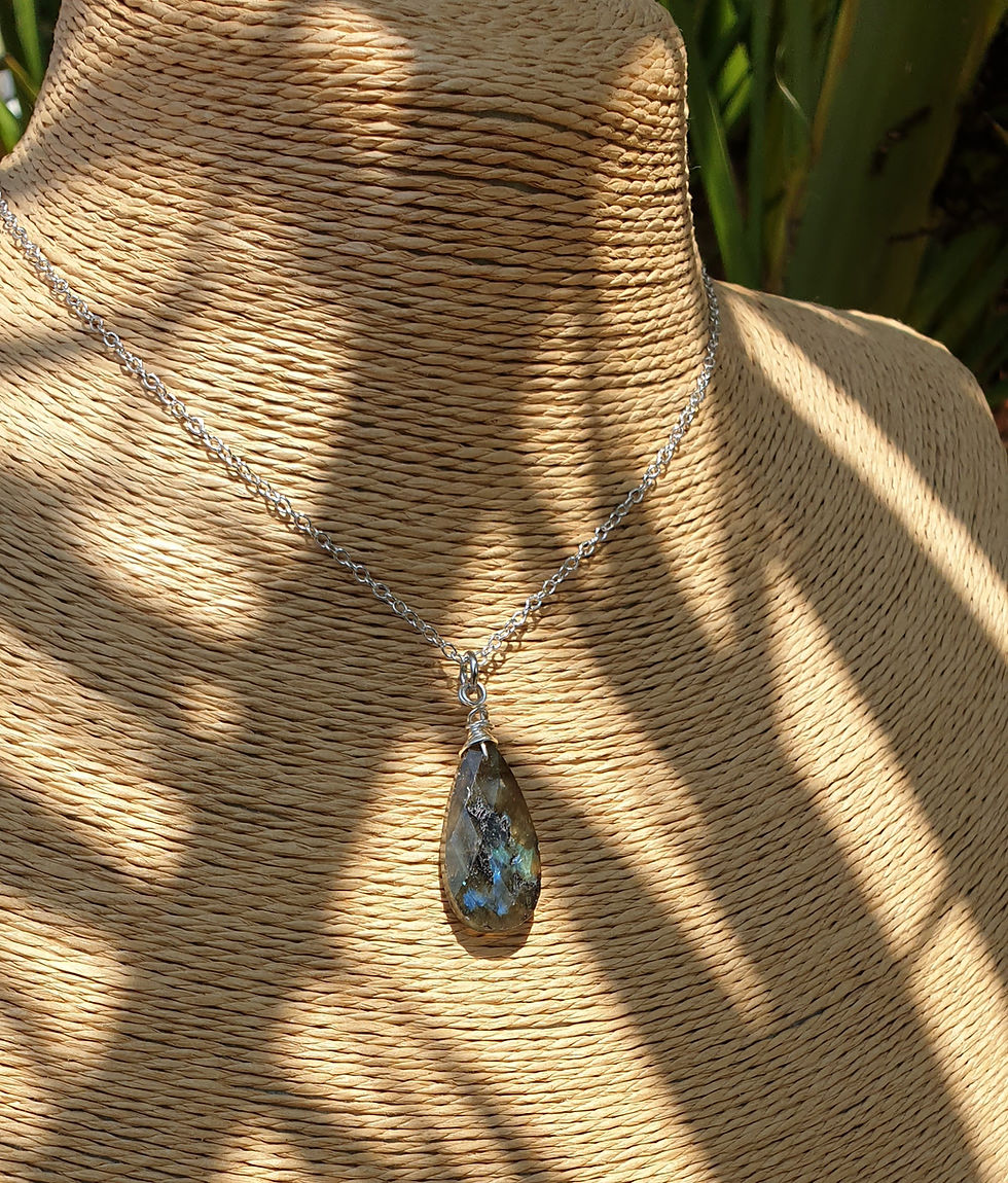Thumbnail: Labradorite necklace 