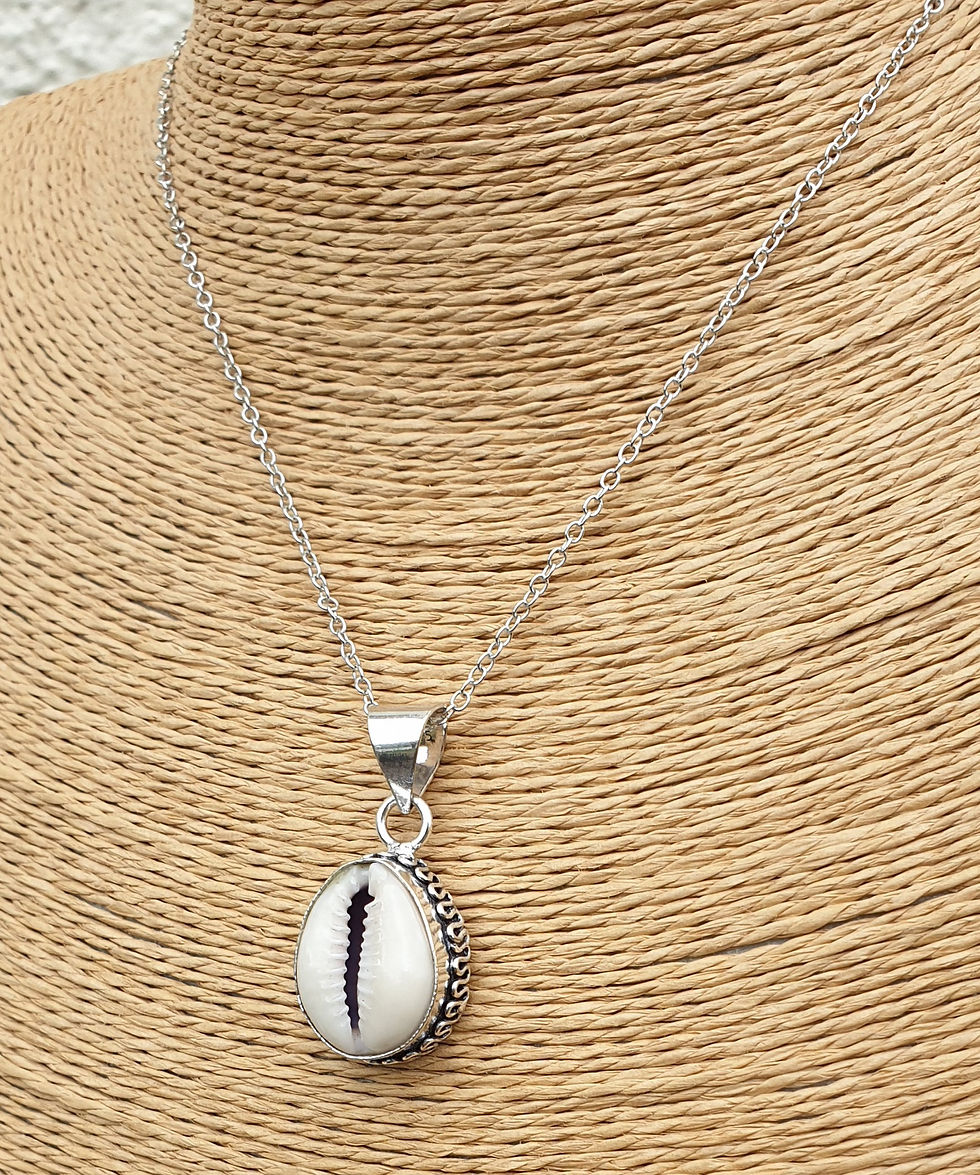 Thumbnail: Cowrie shell necklace 