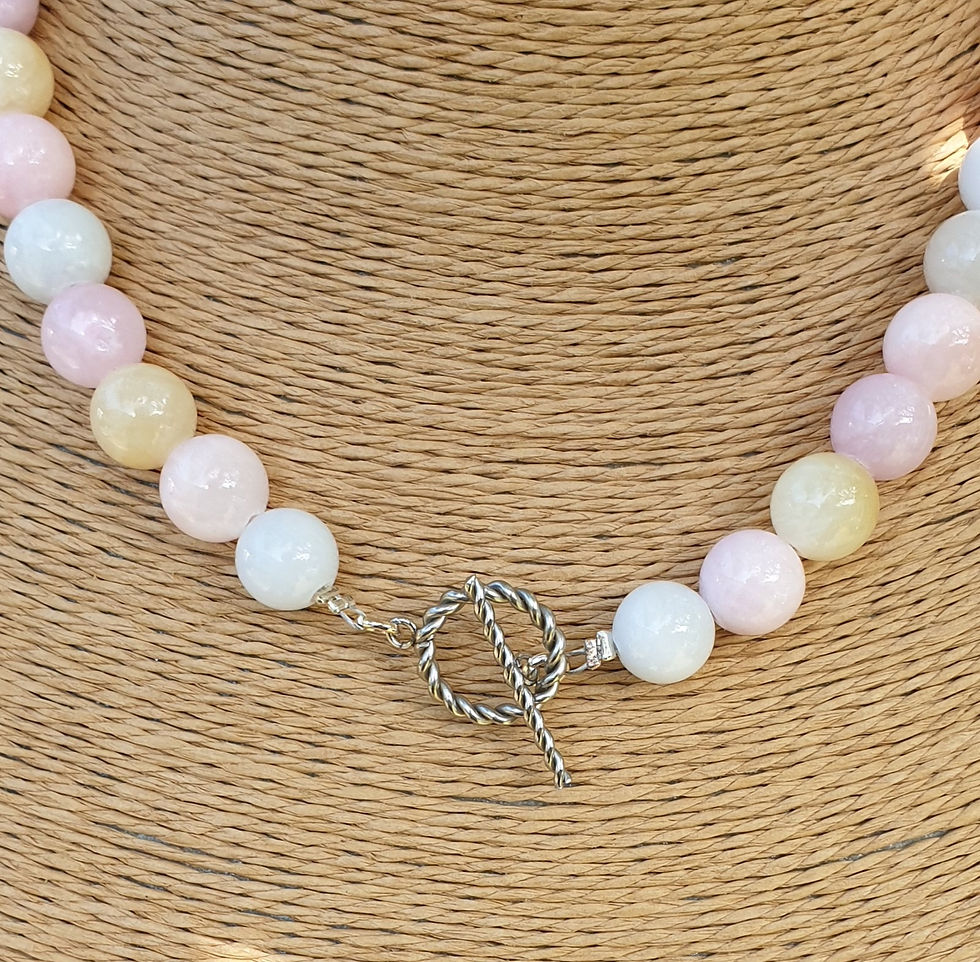 Thumbnail: Morganite necklace 