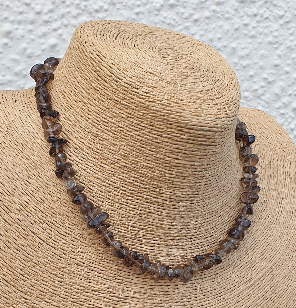 Thumbnail: Smoky Quartz necklace 