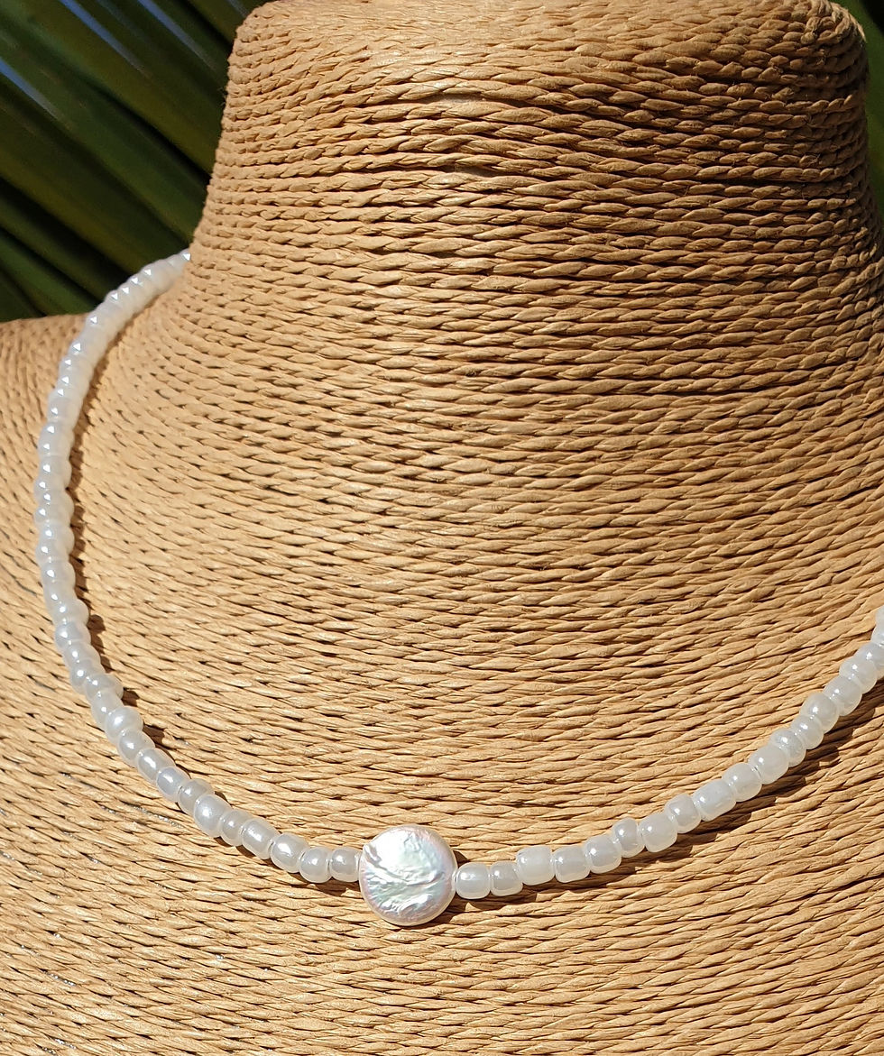 Thumbnail: Freshwater Pearl necklace 
