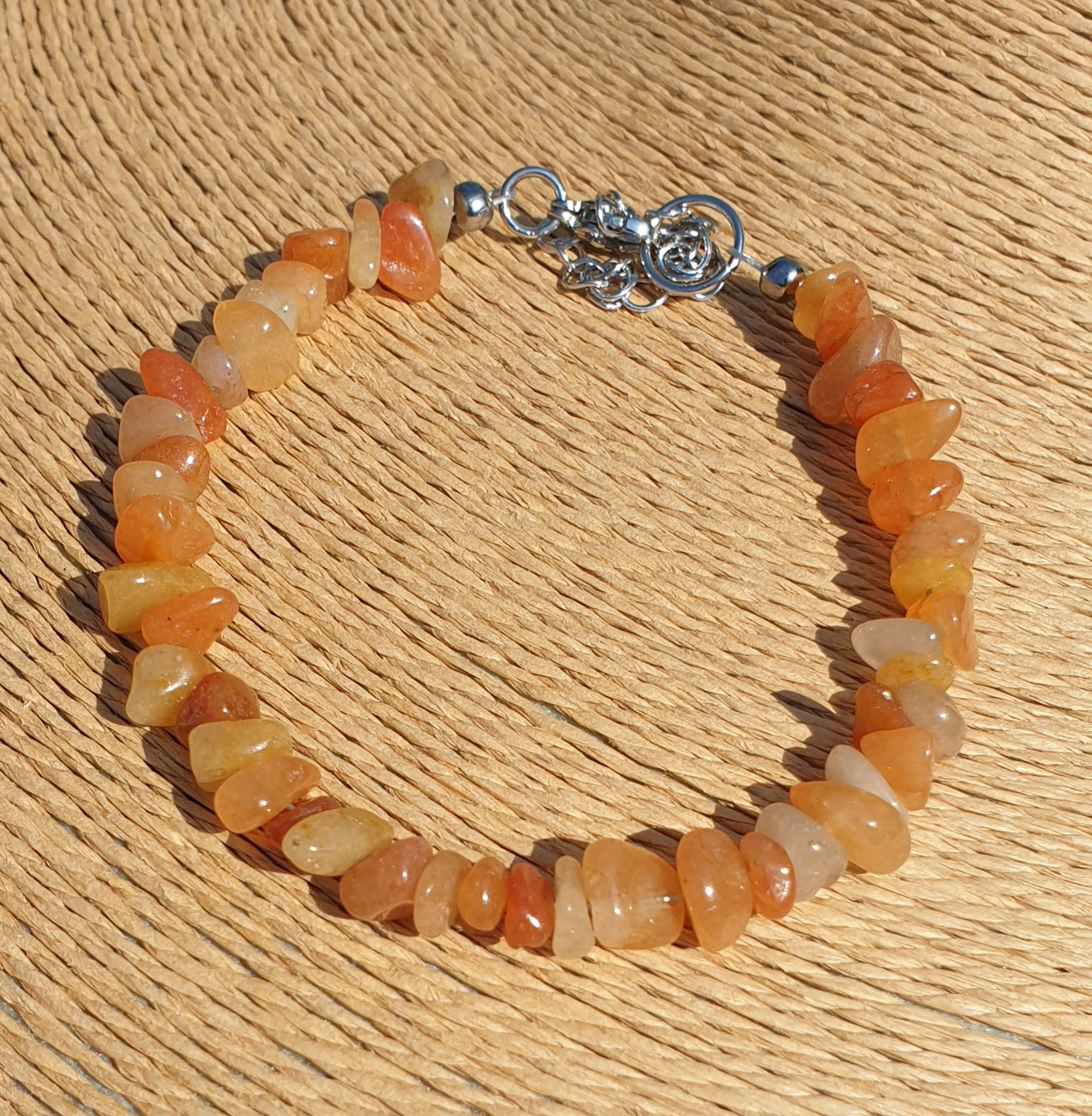 Orange Aventurine Bracelet 