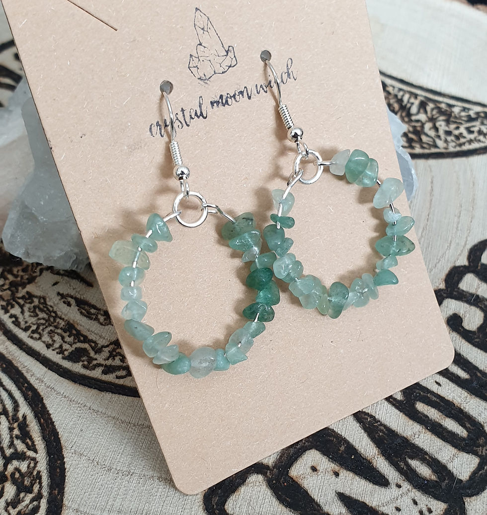 Thumbnail: Green Aventurine earings 