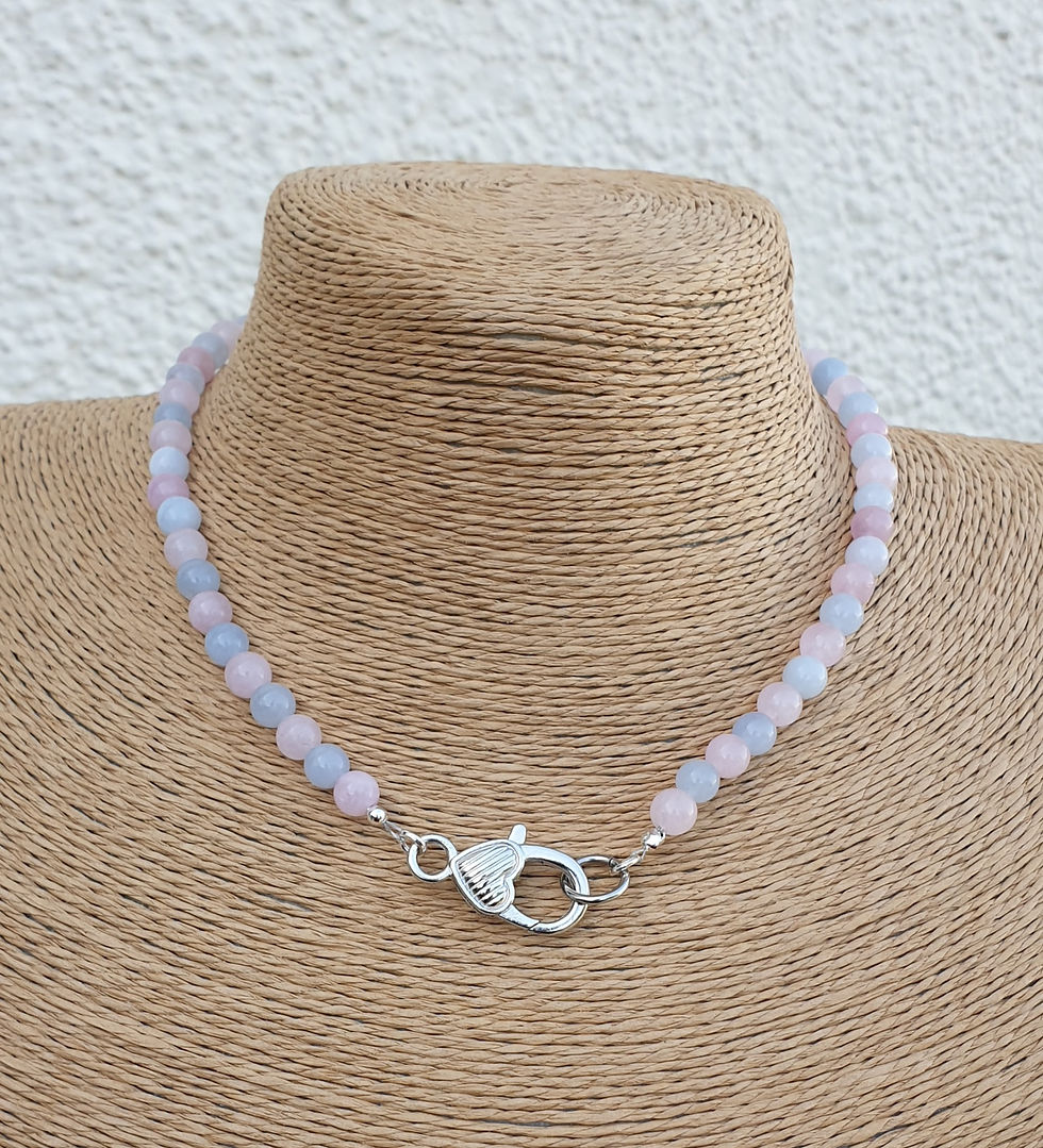 Thumbnail: Pink Kunzite necklace 