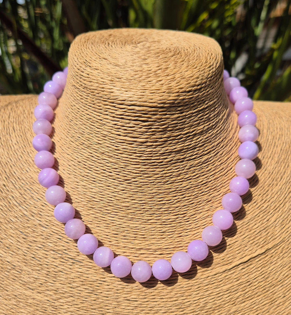 Thumbnail: Purple Angelite necklace 