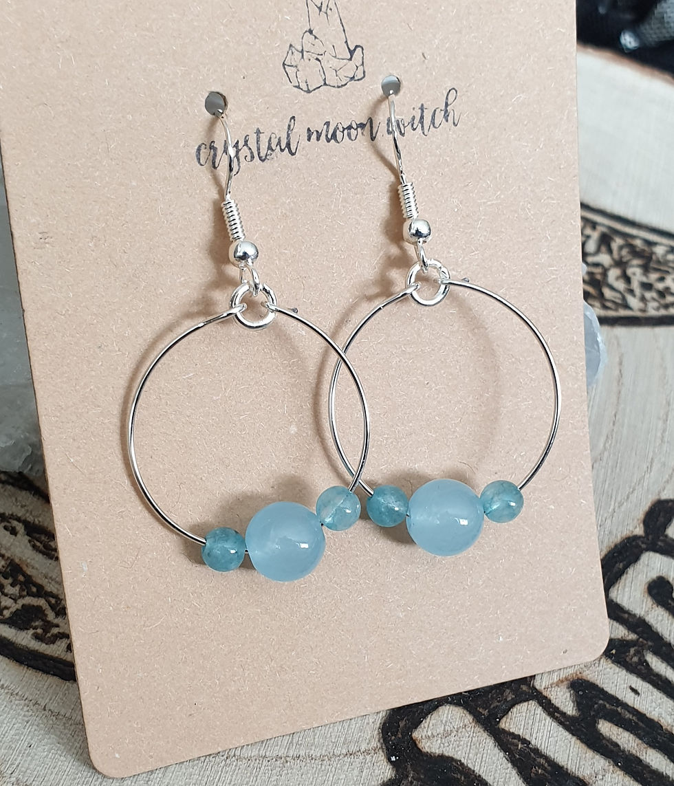 Thumbnail: Aquamarine earings 