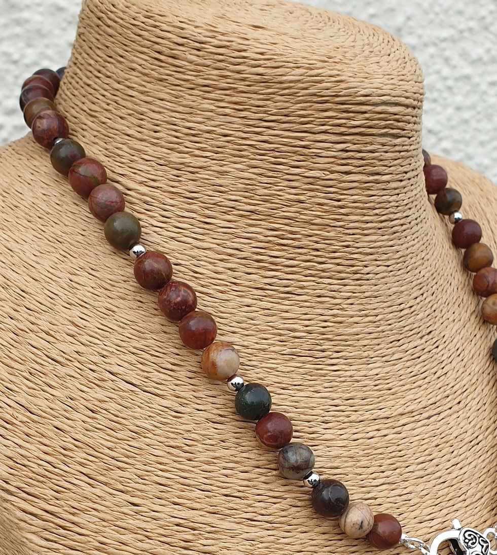 Thumbnail: Picasso Jasper necklace 