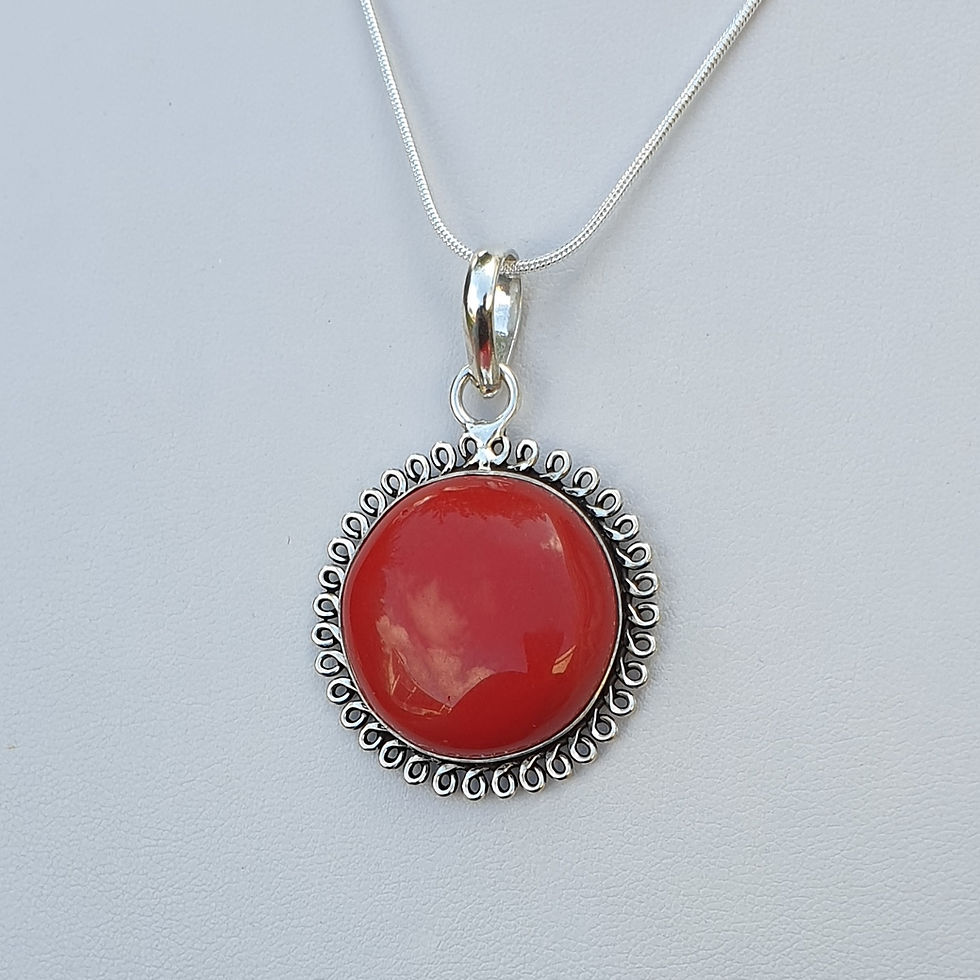 Thumbnail: Red Coral necklace 