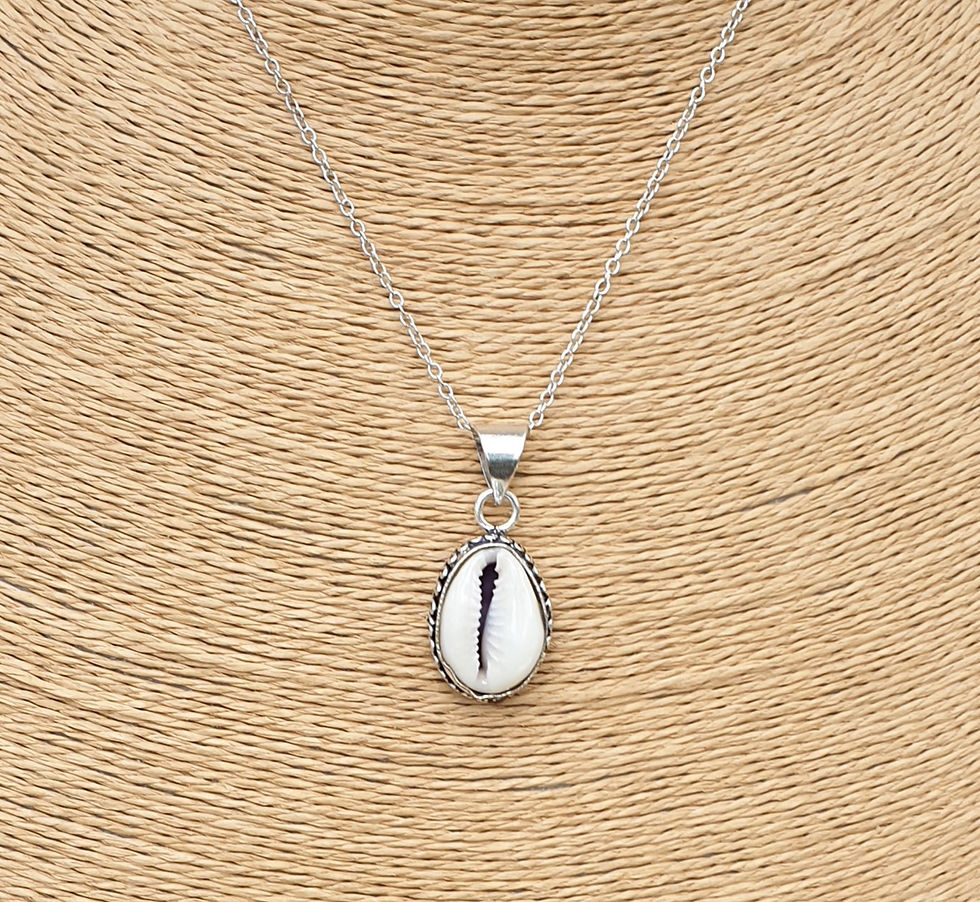 Thumbnail: Cowrie shell necklace 