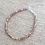 Thumbnail: Glass Crystal bracelet BRONZE 