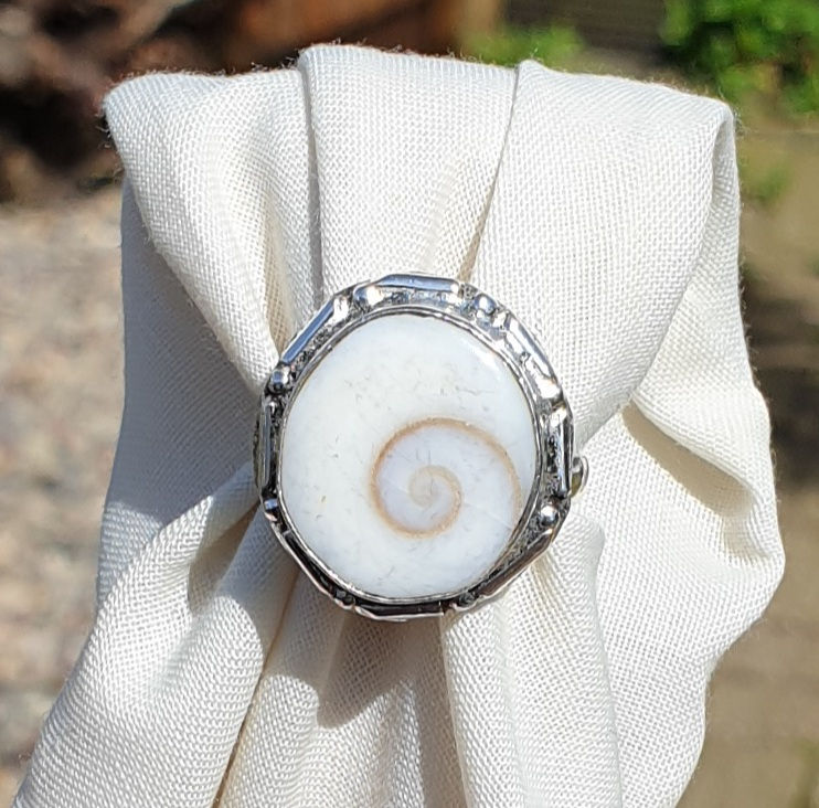 Thumbnail: Shiva shell ring size R