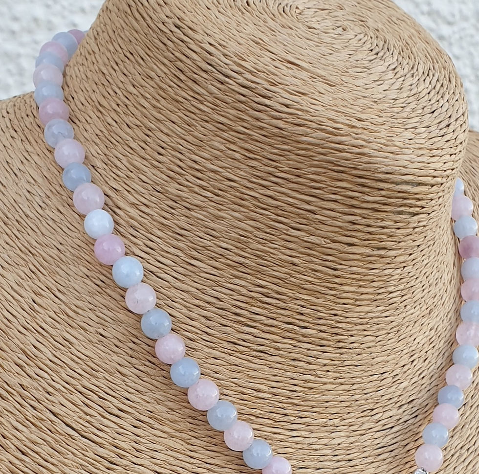 Thumbnail: Pink Kunzite necklace 
