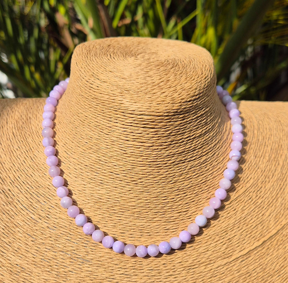 Thumbnail: Purple Angelite Necklace 