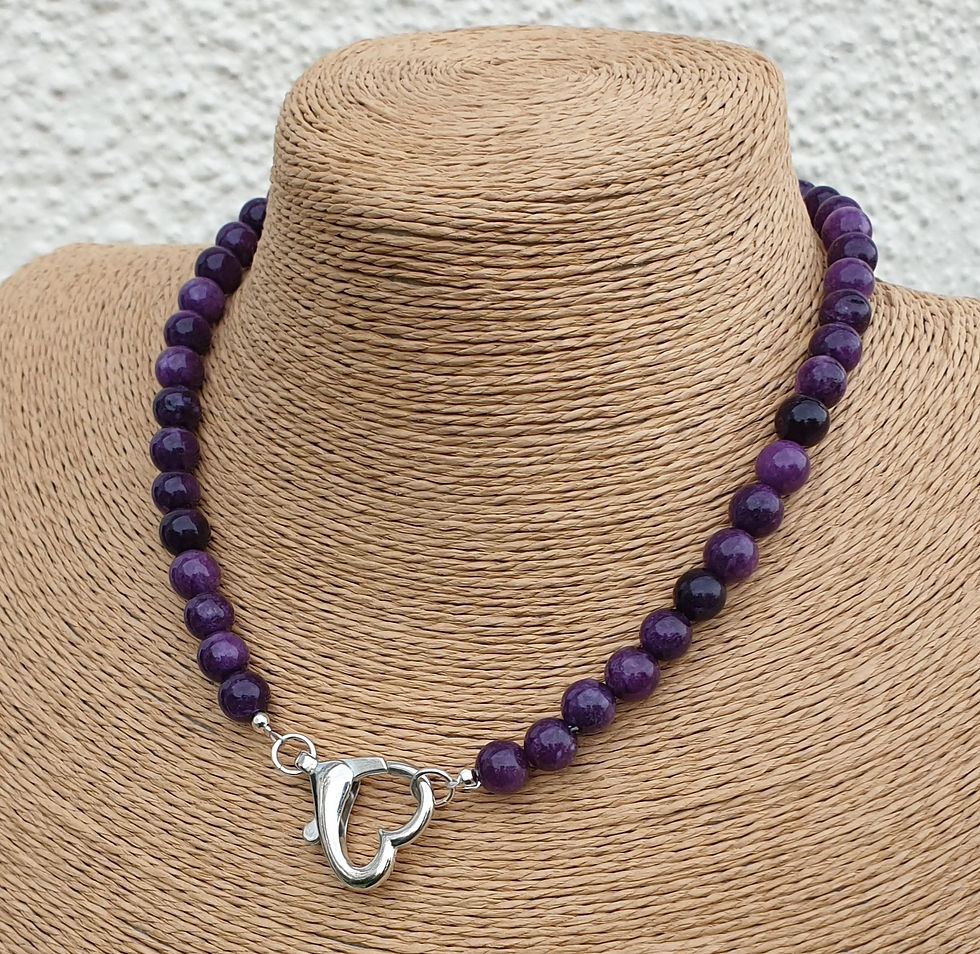 Thumbnail: Amethyst necklace 