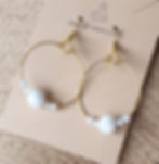 Moonstone earings 