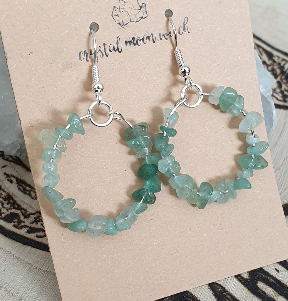 Thumbnail: Green Aventurine earings 