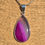 Thumbnail: Pink agate necklace 