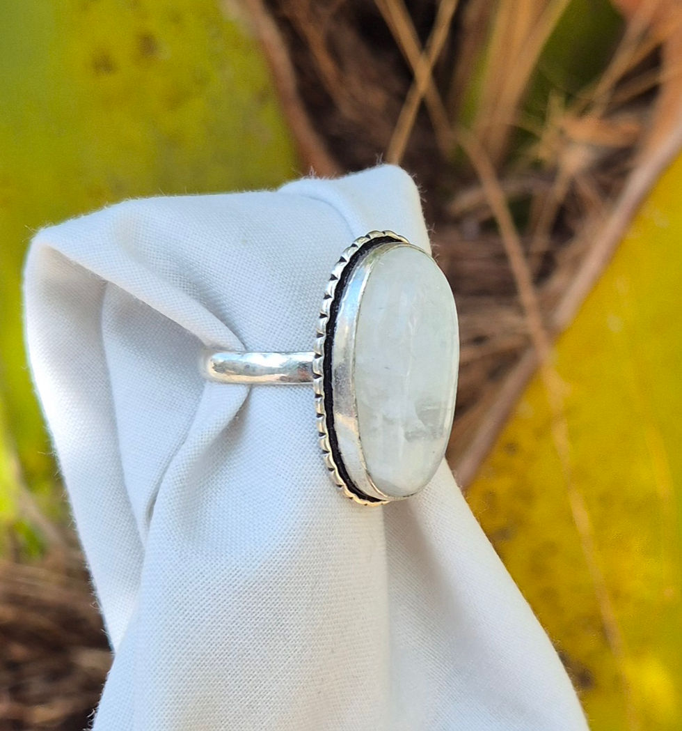 Thumbnail: Moonstone Ring Size U
