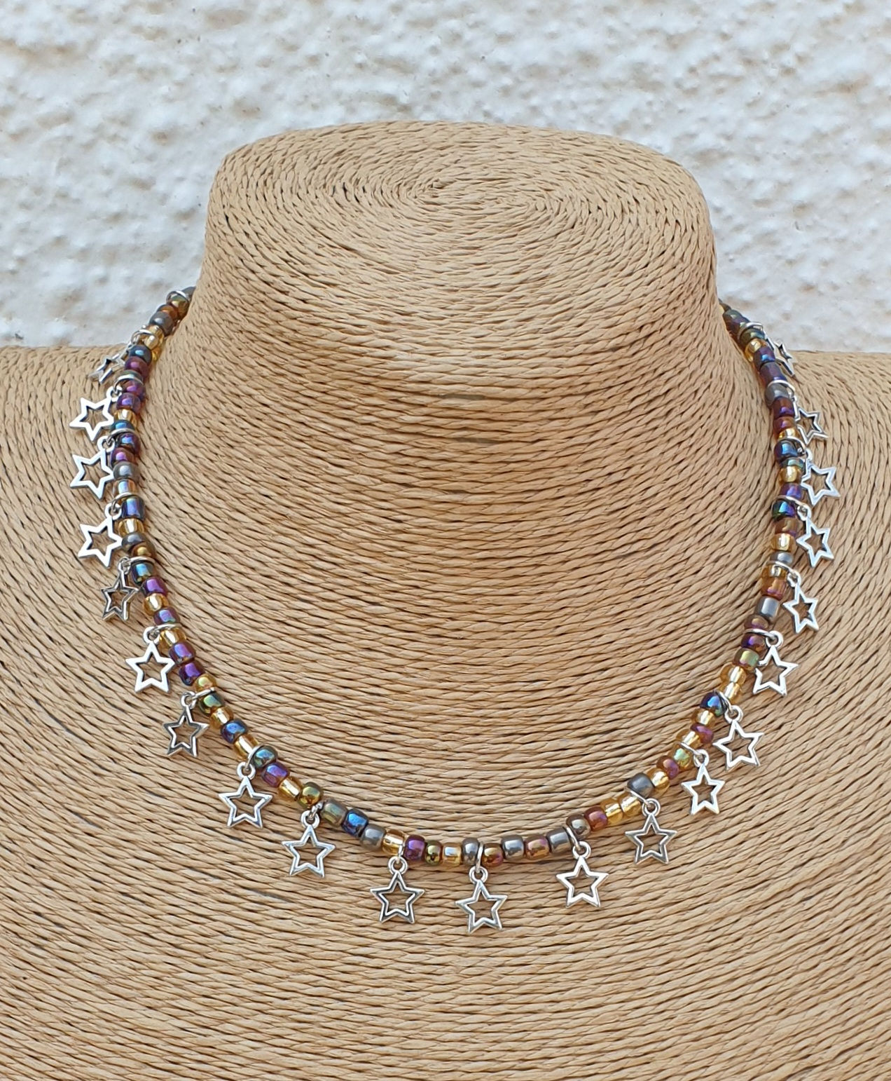 Star charm Necklace SILVER