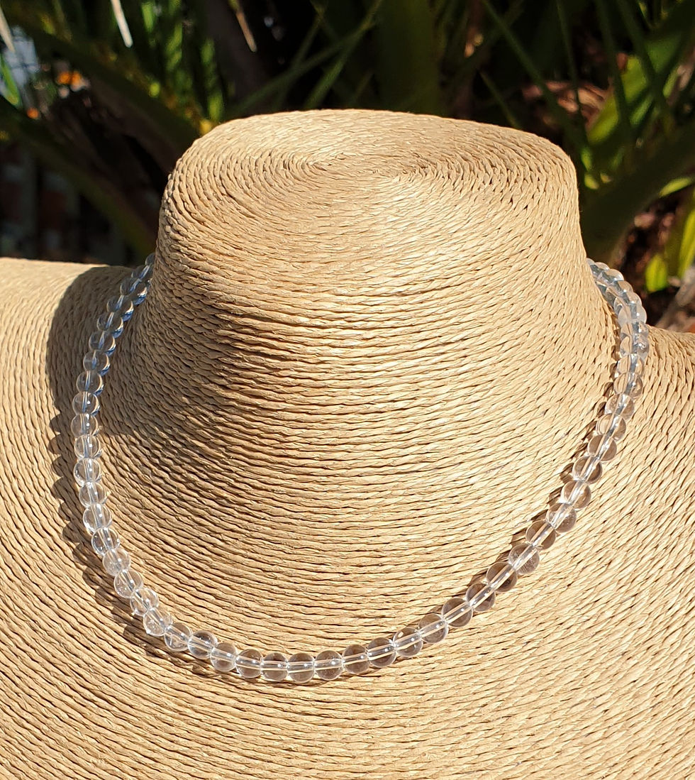 Thumbnail: Clear Quartz necklace 