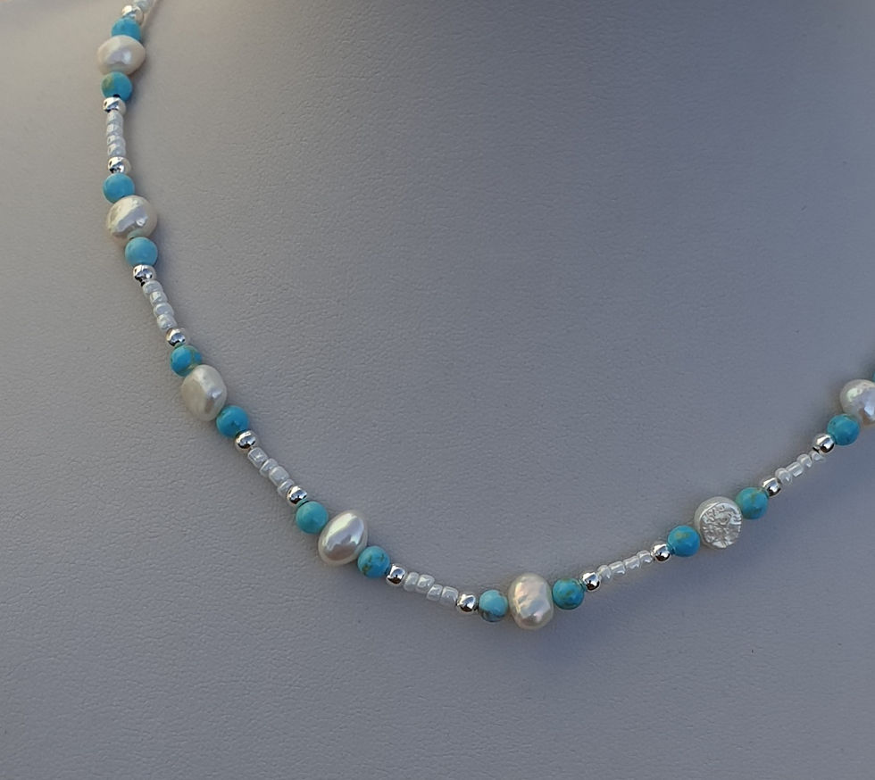 Thumbnail: Freshwater Pearl  necklace 