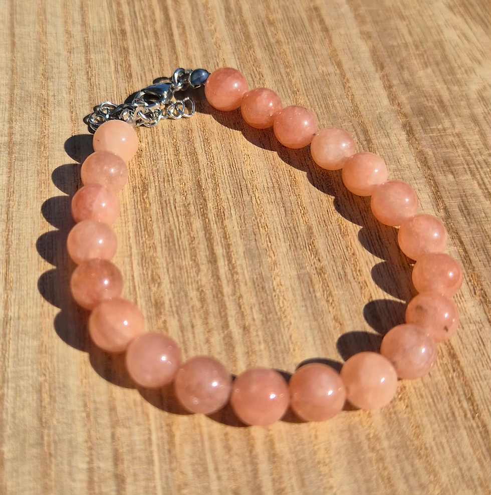 Thumbnail: Sunstone Bracelet ~ SILVER 