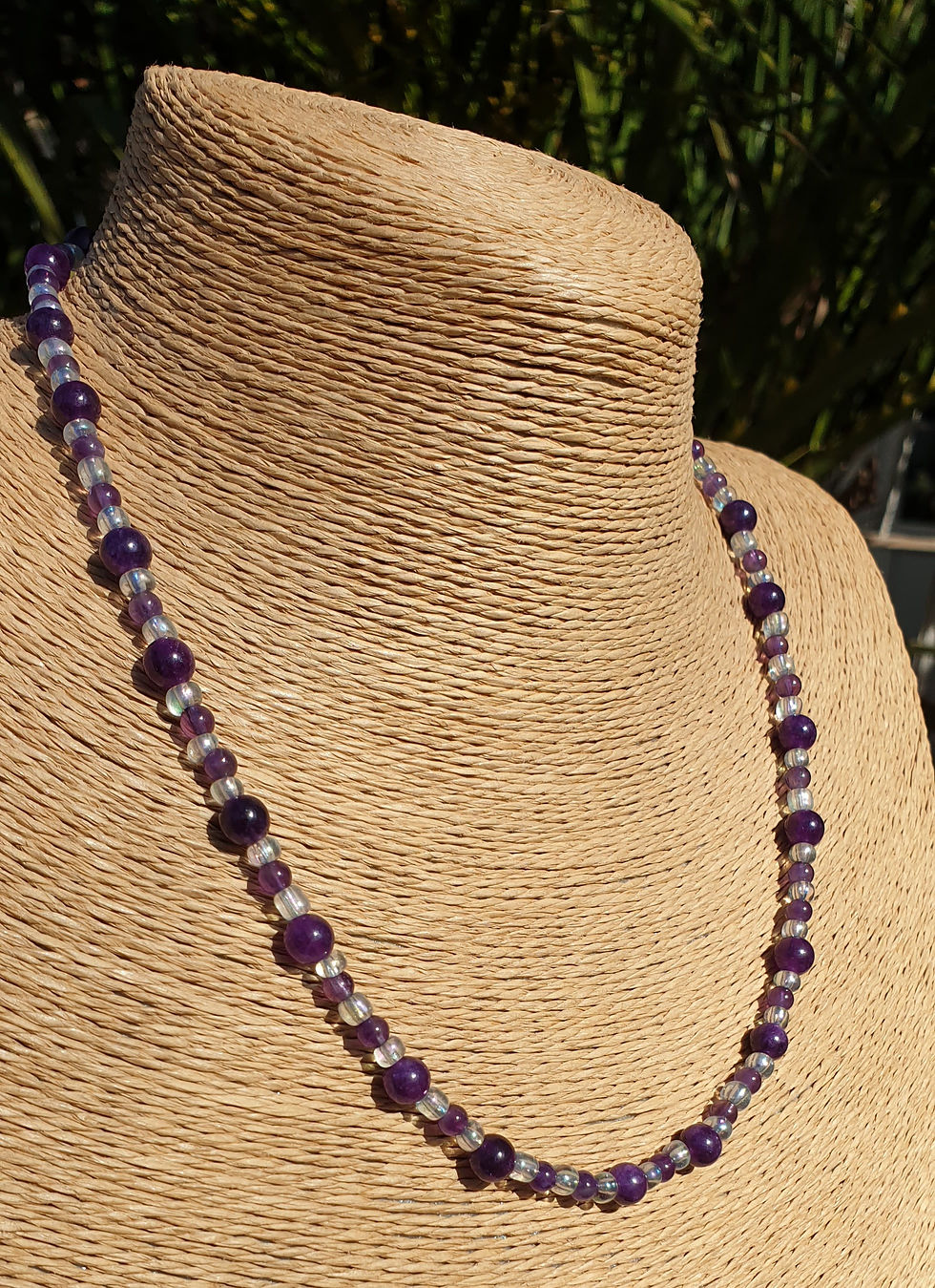 Thumbnail: Amethyst necklace 