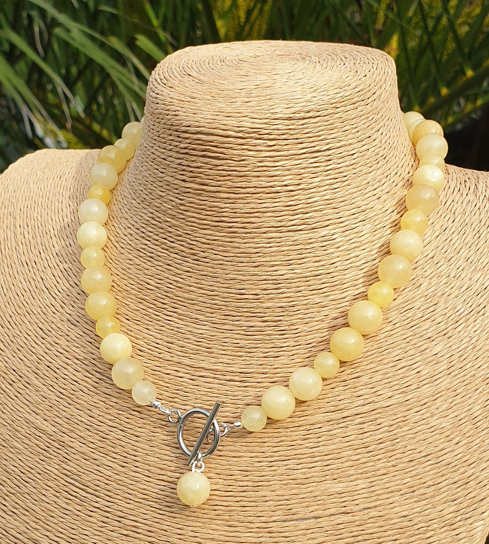 Thumbnail: Citrine necklace 
