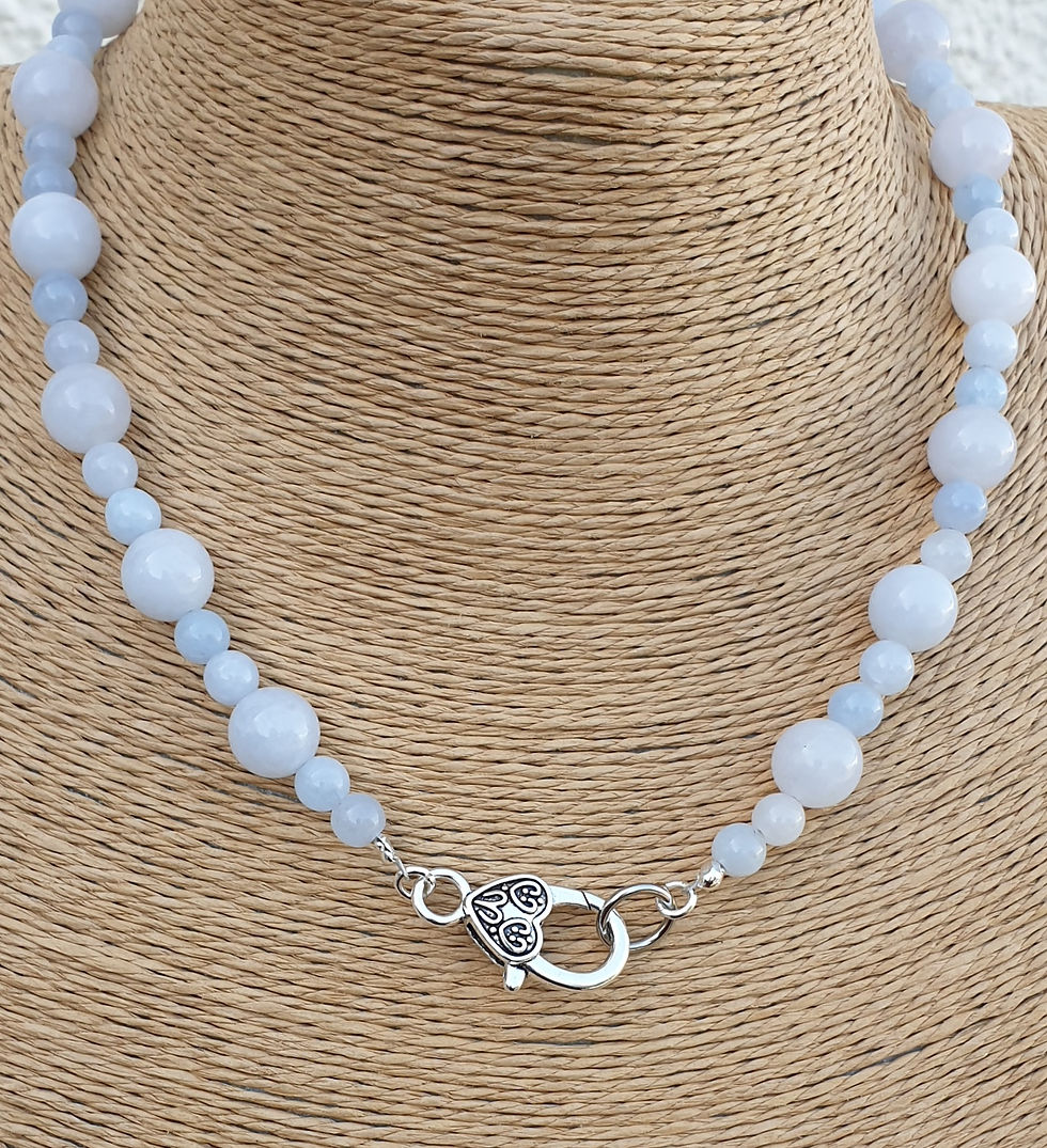 Thumbnail: Aquamarine necklace 