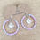 Thumbnail: Pink shell earings 