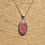 Thumbnail: Thulite necklace 