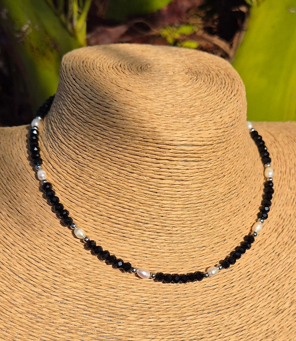 Thumbnail: Freshwater Pearl Necklace Choker 