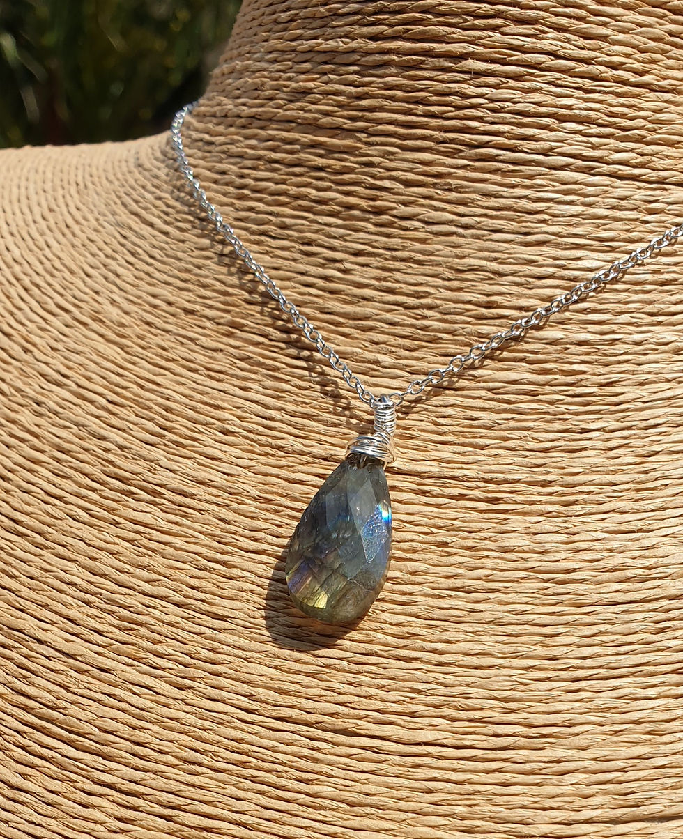 Thumbnail: Labradorite necklace 