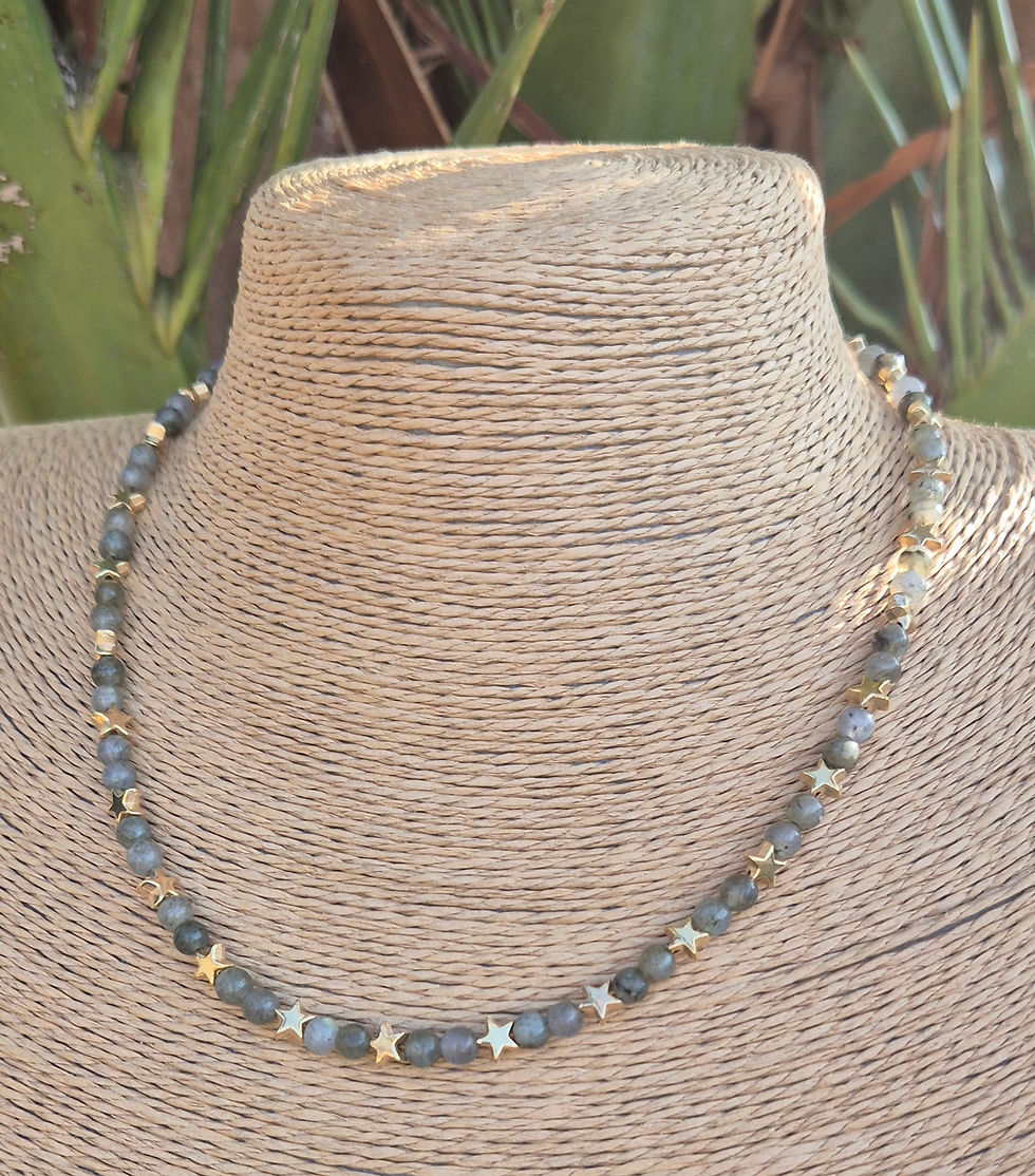 Thumbnail: Labradorite star Necklace 
