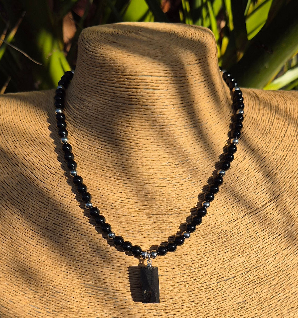 Thumbnail: Black Tourmaline Necklace 