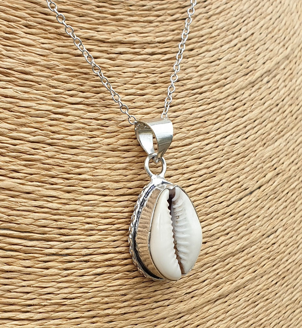 Thumbnail: Cowrie shell necklace 