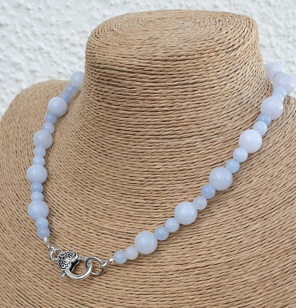 Thumbnail: Aquamarine necklace 